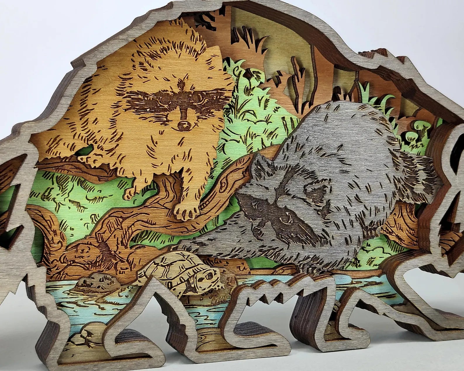 3D Raccoon - Rustiva