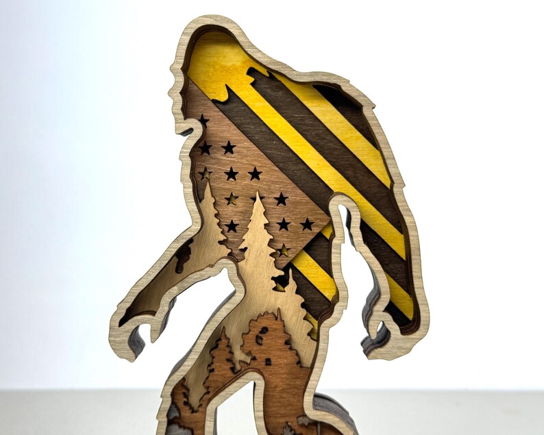 3D Bigfoot 4th Of July - Rustiva