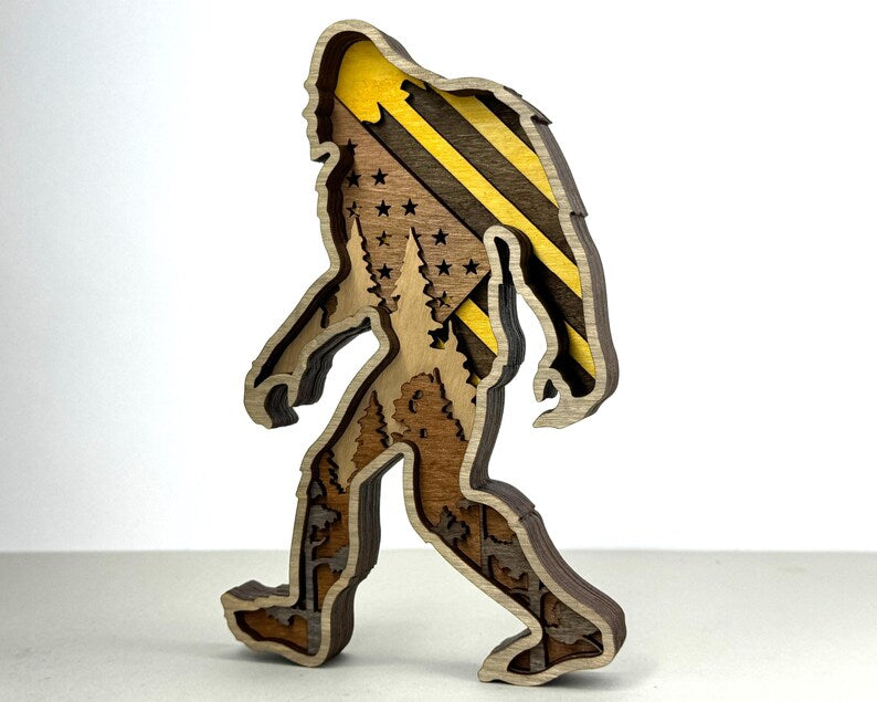 3D Bigfoot 4th Of July - Rustiva