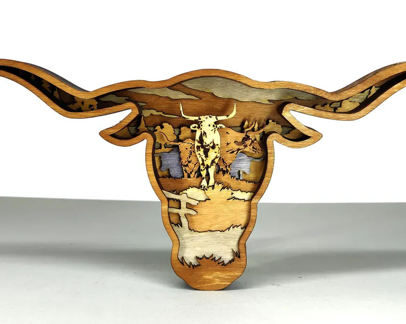 3D Longhorns - Rustiva
