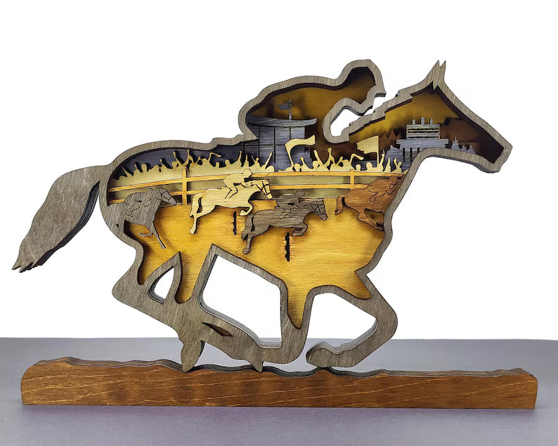 3D Racehorse - Rustiva