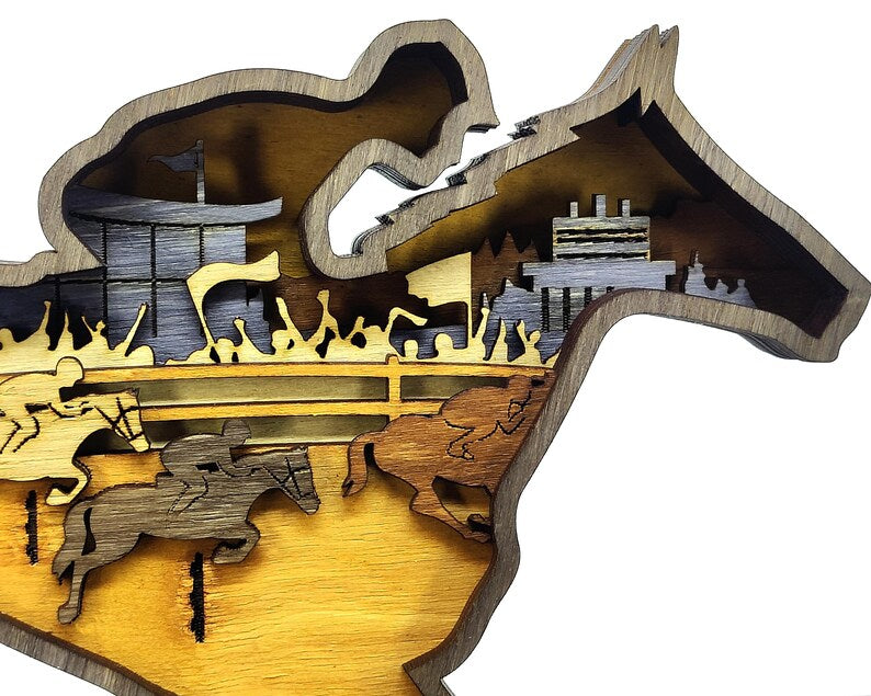 3D Racehorse - Rustiva