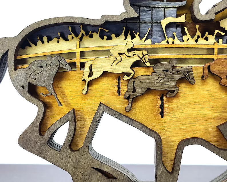 3D Racehorse - Rustiva