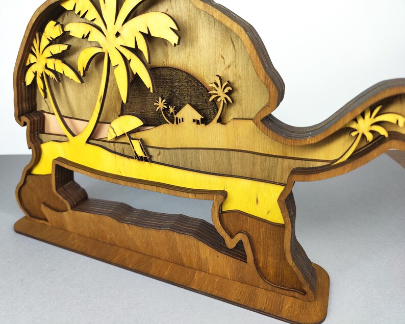 3D Sea Turtle - Rustiva