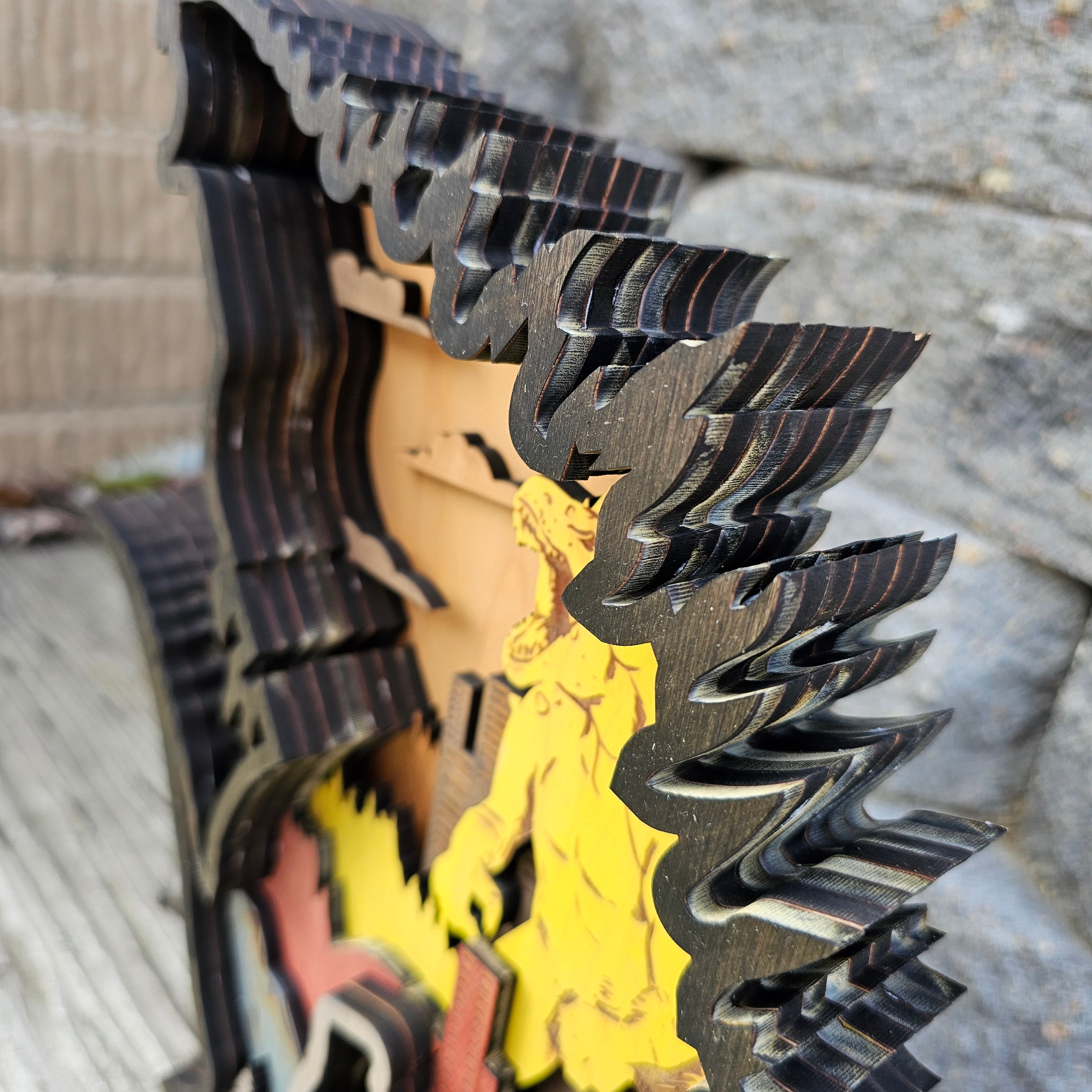 3D Layered Art - Rustiva