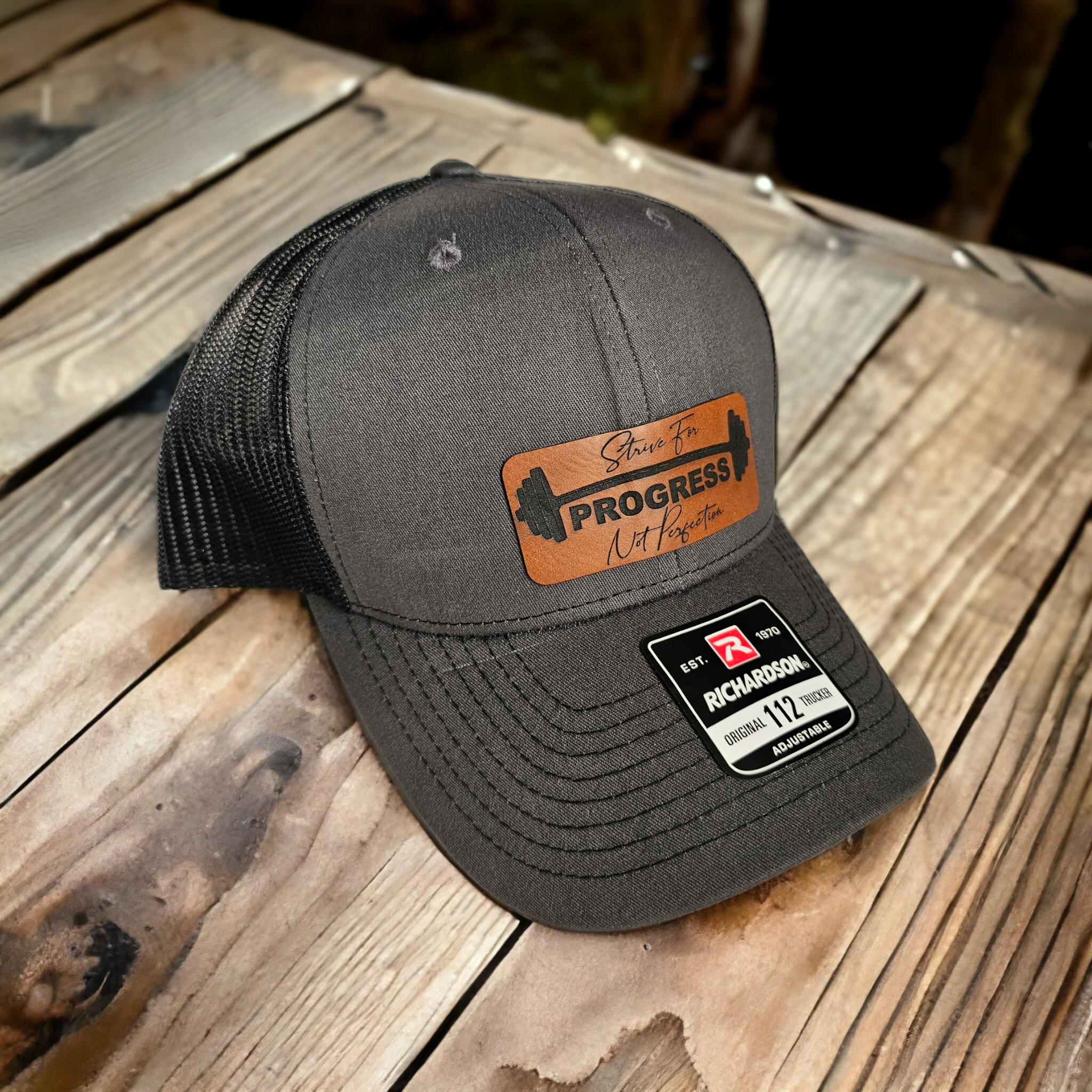 Strive for Progress Not Perfection - Richardson 112 Trucker - Semper-KIK