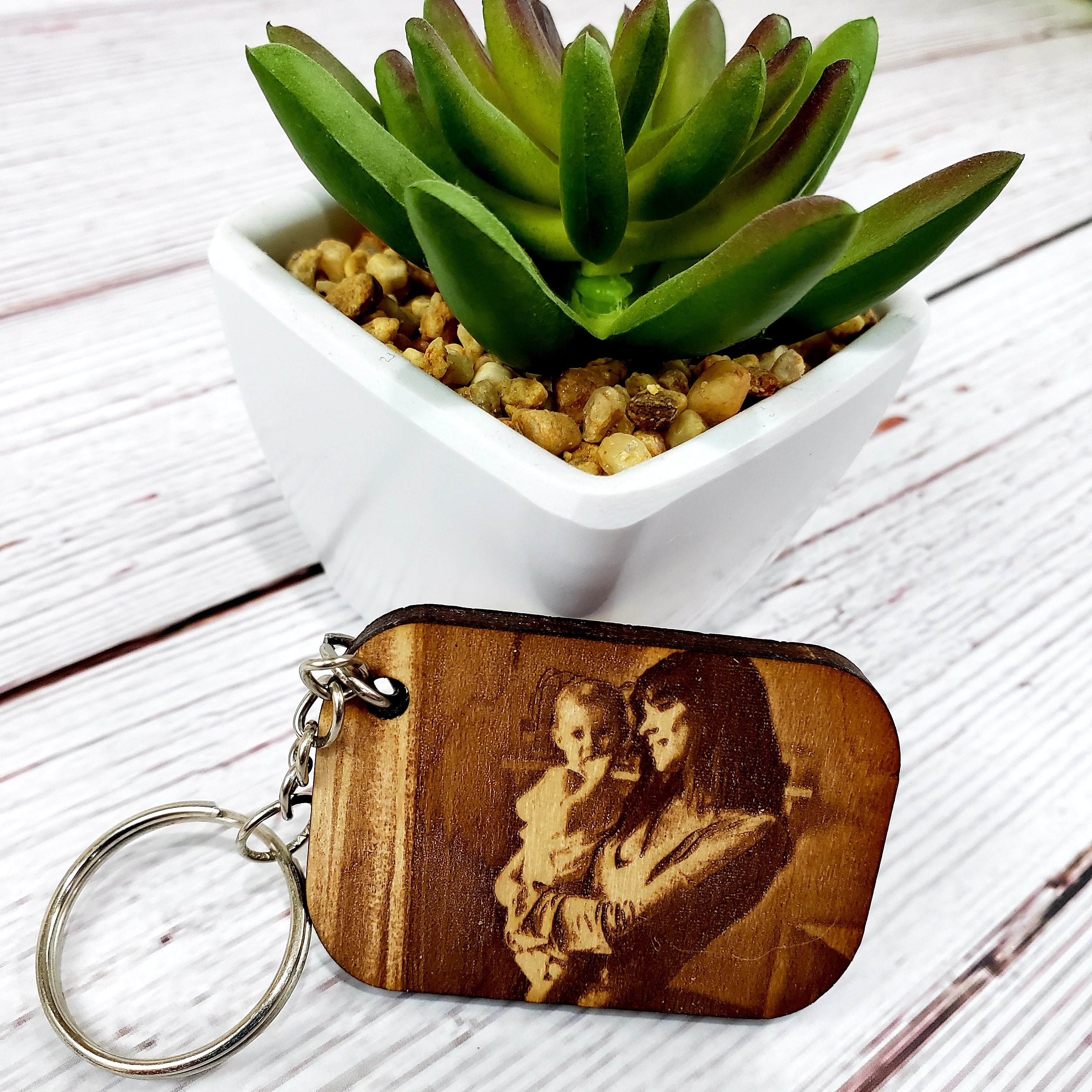 Custom Engraved Key-chain, Personalised Gift - Semper-KIK