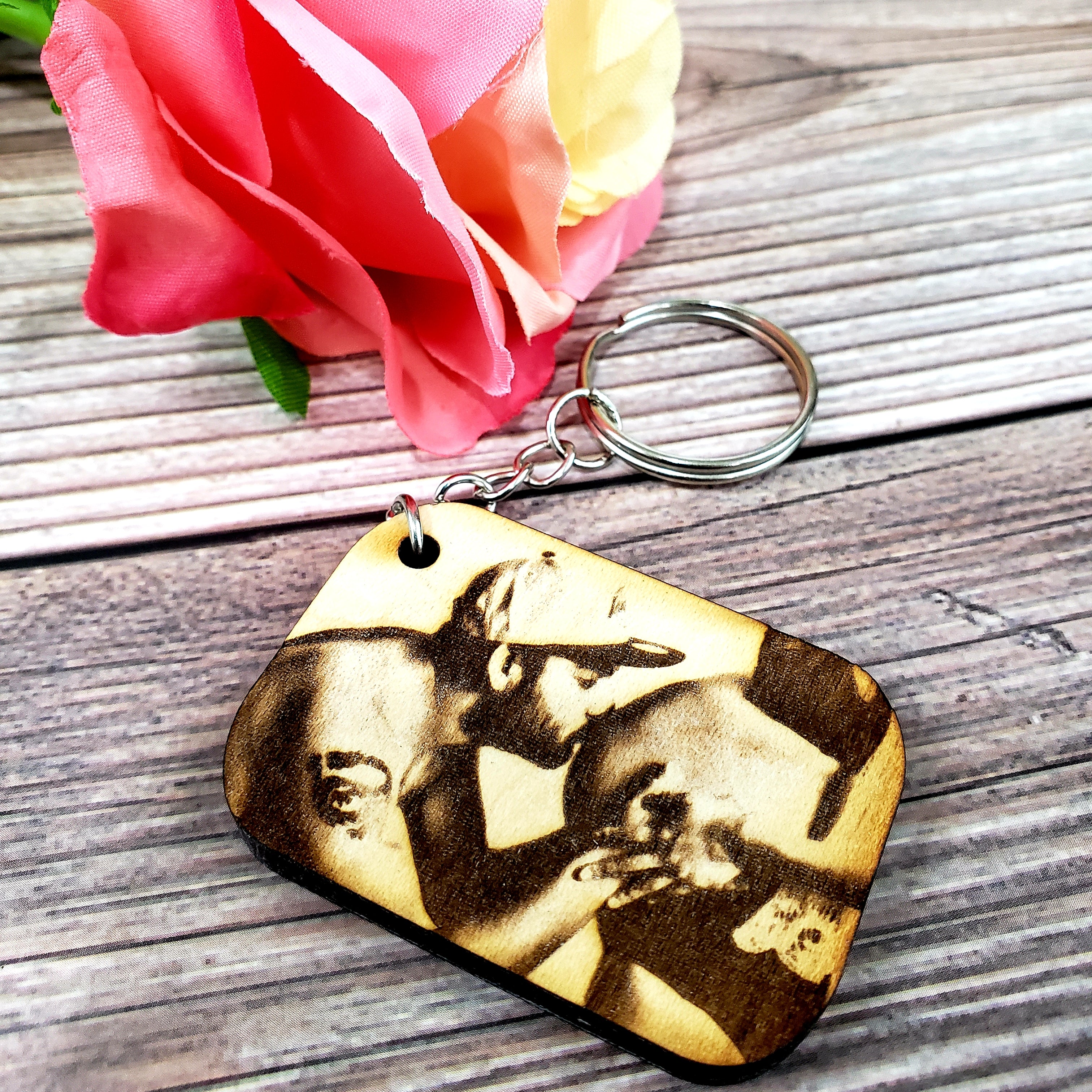 Custom Engraved Key-chain, Personalised Gift - Semper-KIK