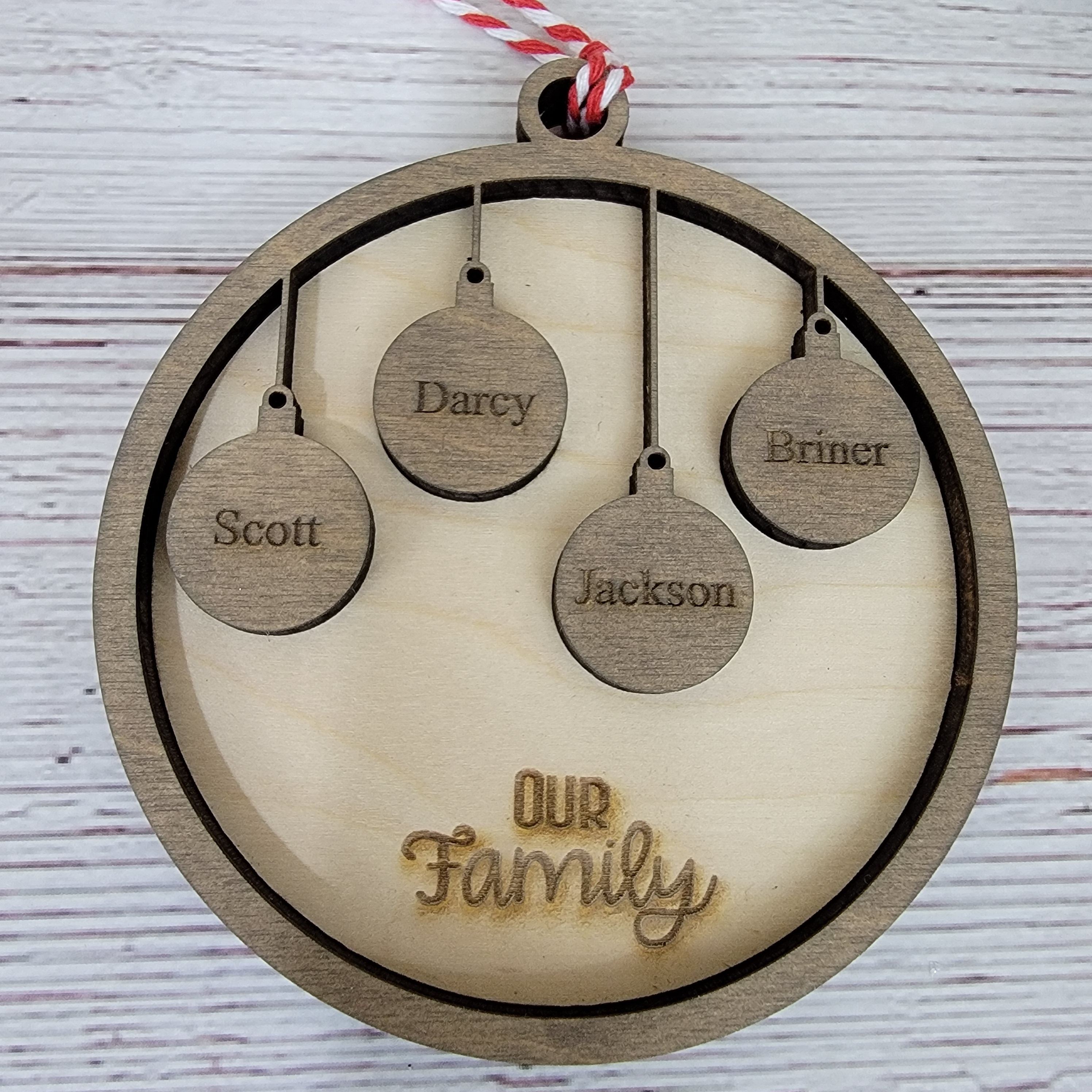 Personalized Christmas Ornament - Semper-KIK