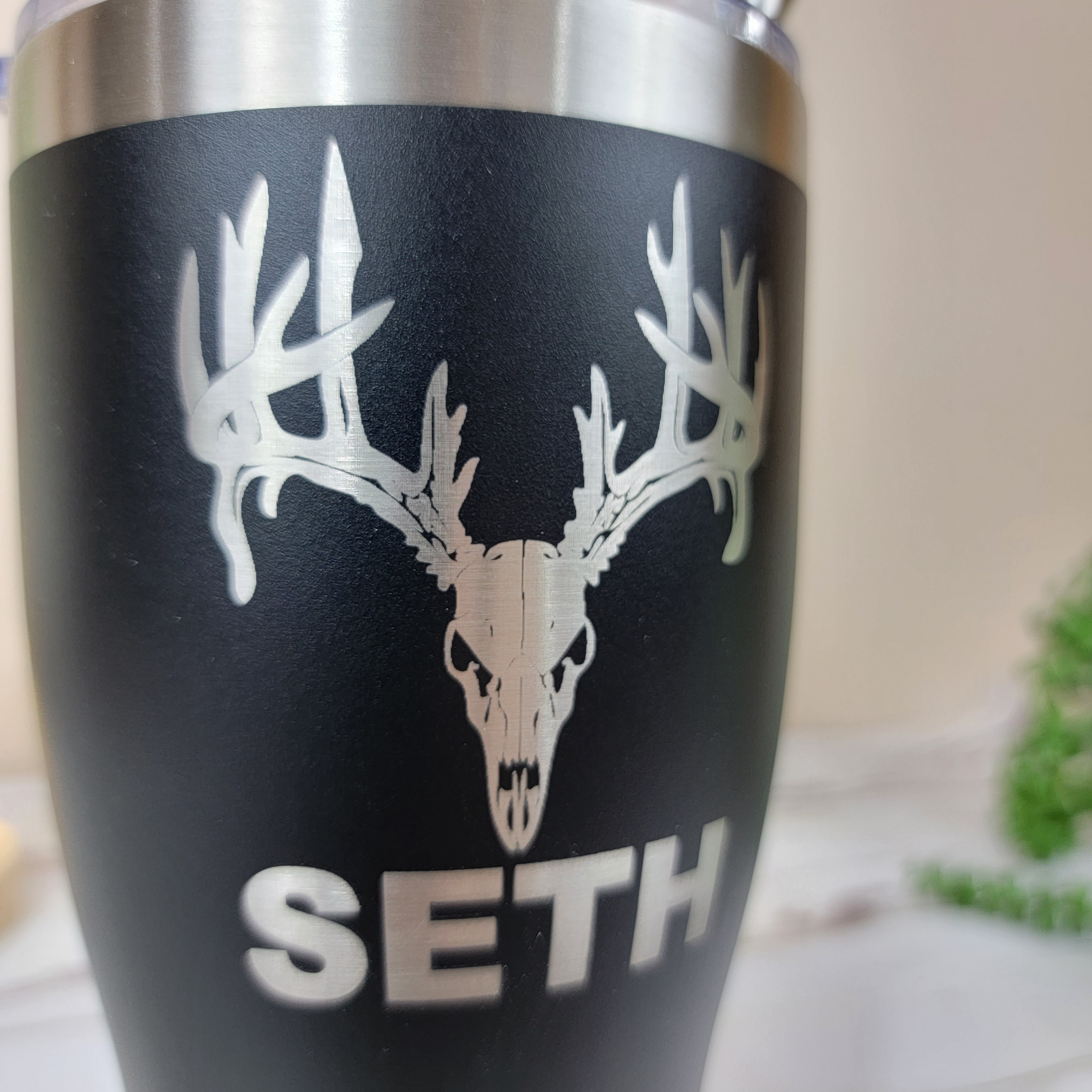 Personalized Insulated Tumbler with straw - 30oz - Semper-KIK