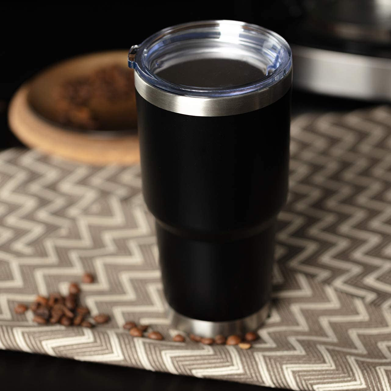 Personalized Insulated Tumbler with straw - 30oz - Semper-KIK