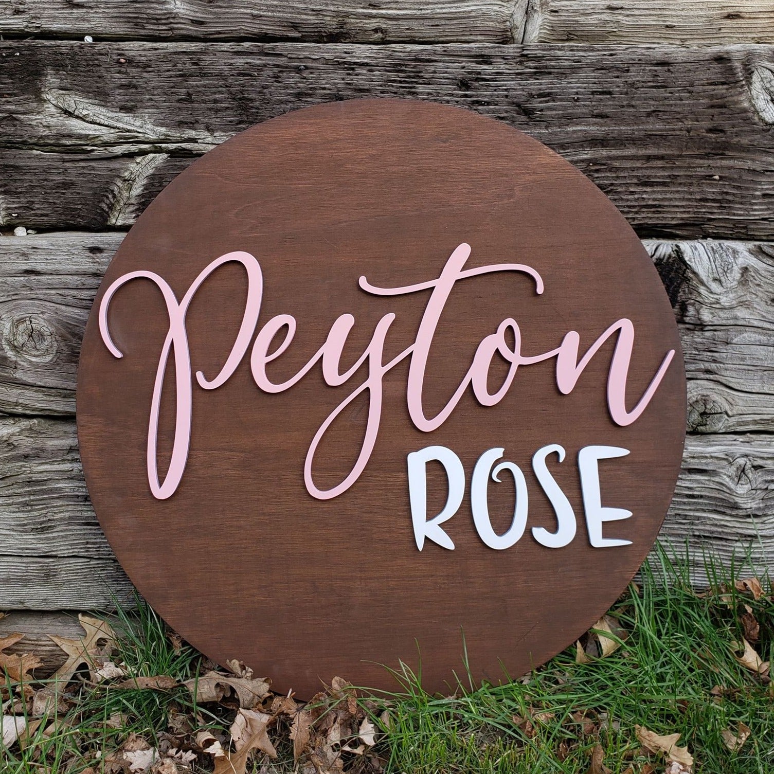 Personalized Nursery name Sign - Semper-KIK