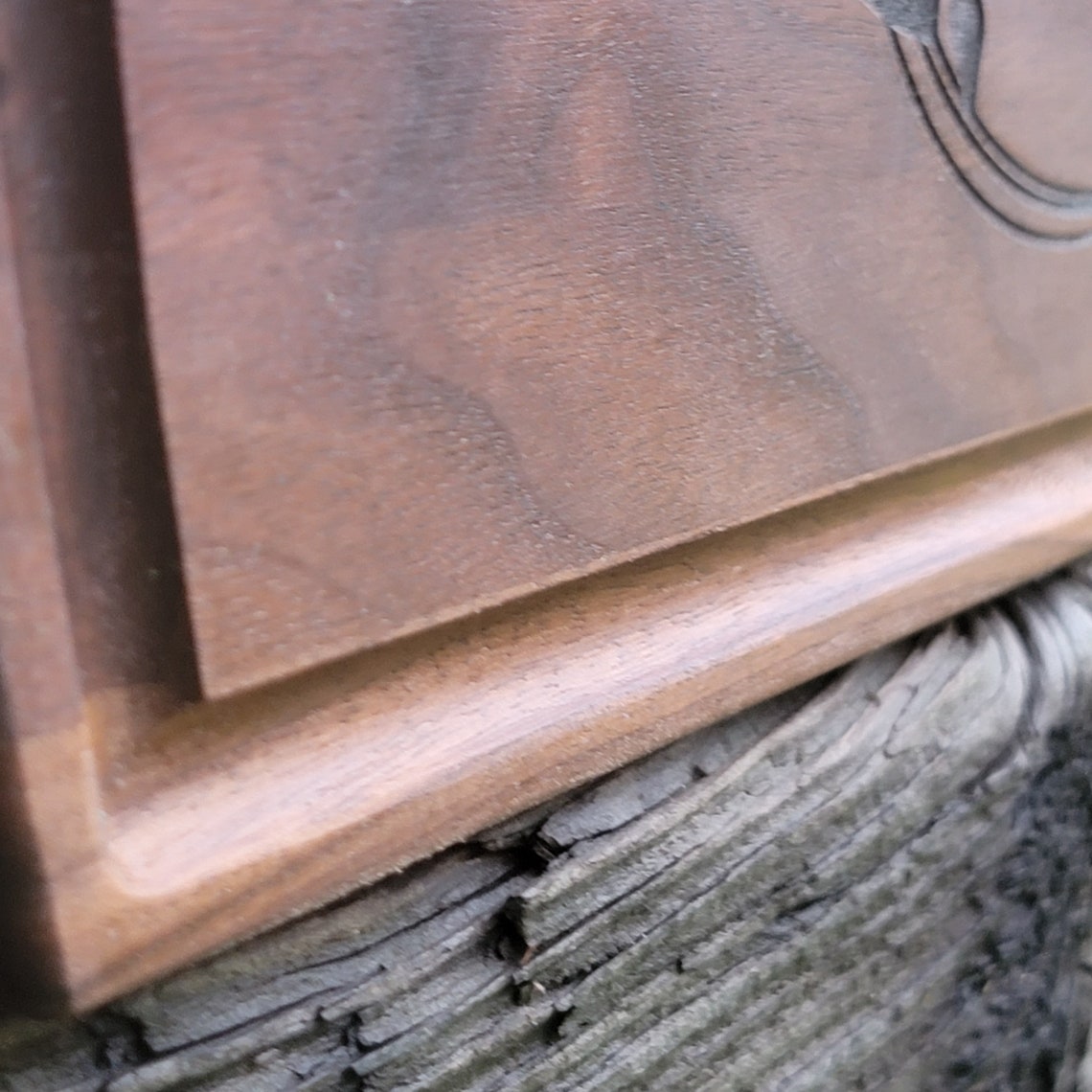 Personalized Walnut Cutting Board - 10.5"x16" - Semper-KIK