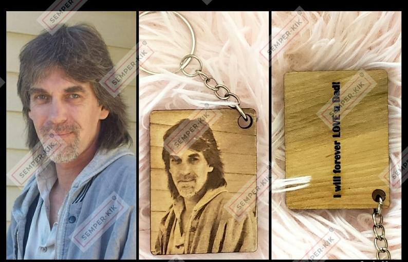 Custom Engraved Key-chain, Personalised Gift - Semper-KIK
