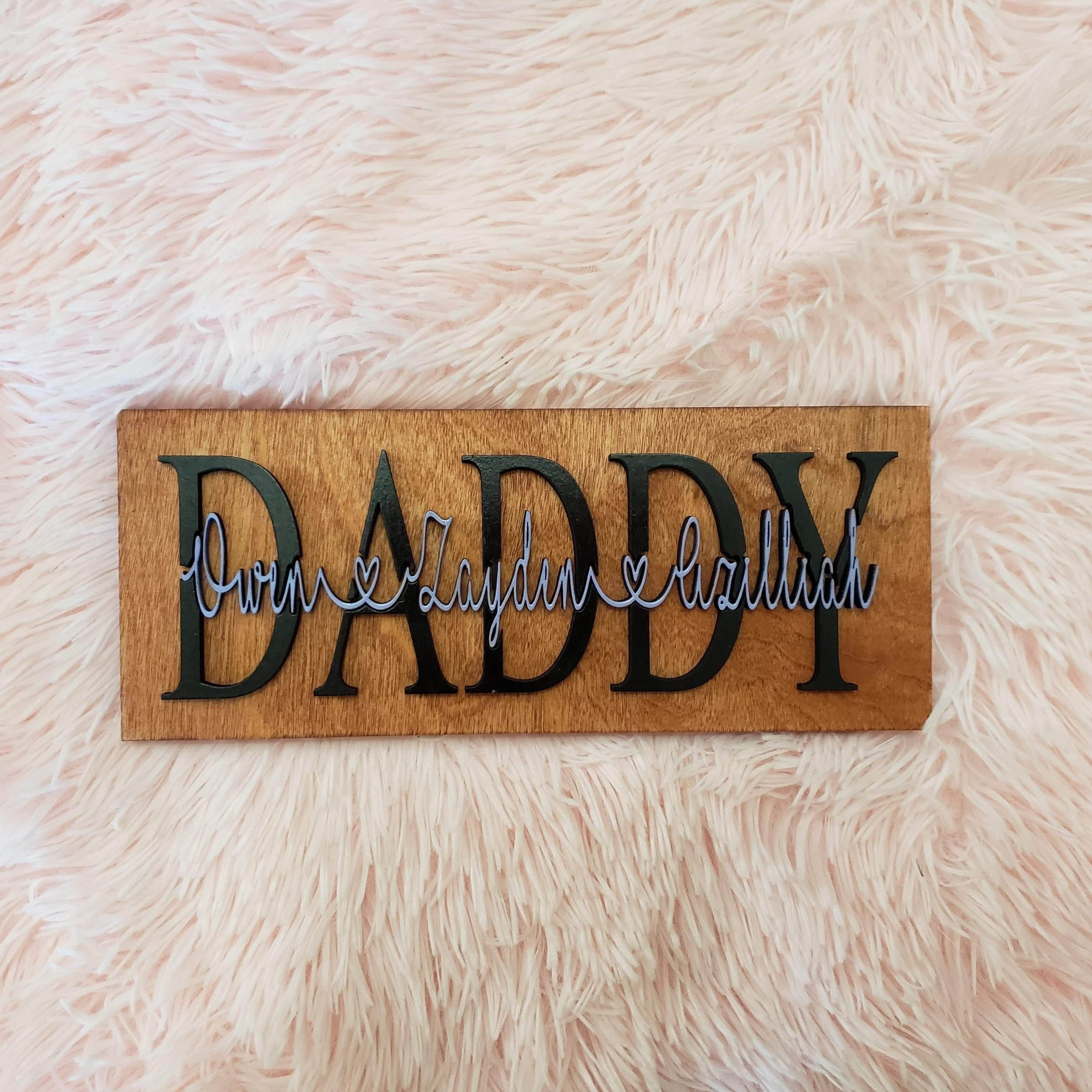 Personalized 3D Family Sign |Father's day - Mother's day sign & gift| - Semper-KIK