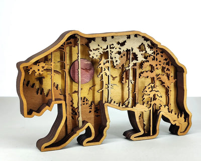 3D Bear - Rustiva
