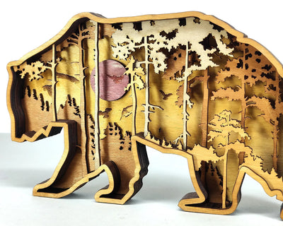 3D Bear - Rustiva