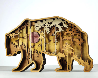 3D Bear - Rustiva