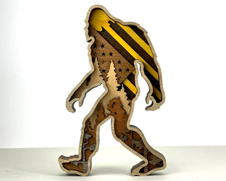 3D Bigfoot 4th Of July