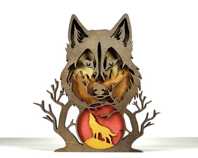 3D Wolf - Rustiva