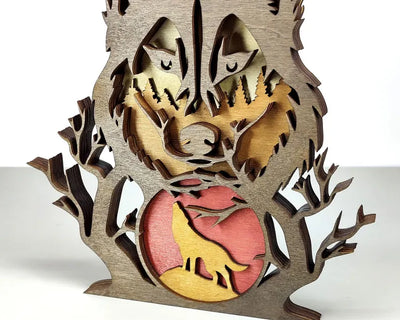 3D Wolf - Rustiva