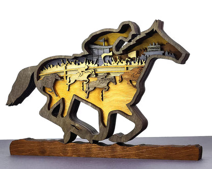 3D Racehorse - Rustiva