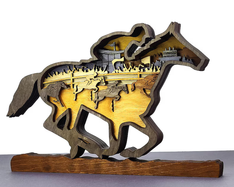 3D Racehorse