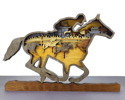 3D Racehorse - Rustiva