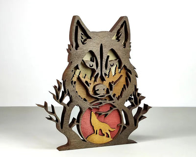 3D Wolf - Rustiva