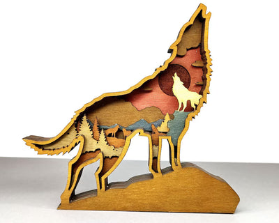 3D Wolf - Rustiva