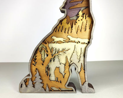 3D Wolf - Rustiva