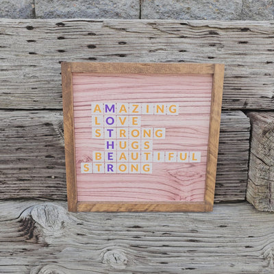 Mom crossword Sign