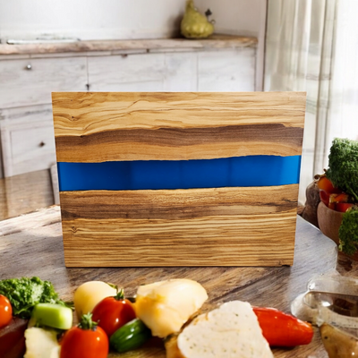 Wood
Olive Wood Resin Cutting Board - Rustiva