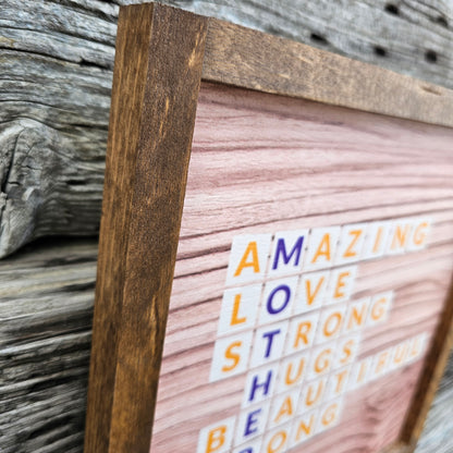 Mom crossword Sign - Rustiva