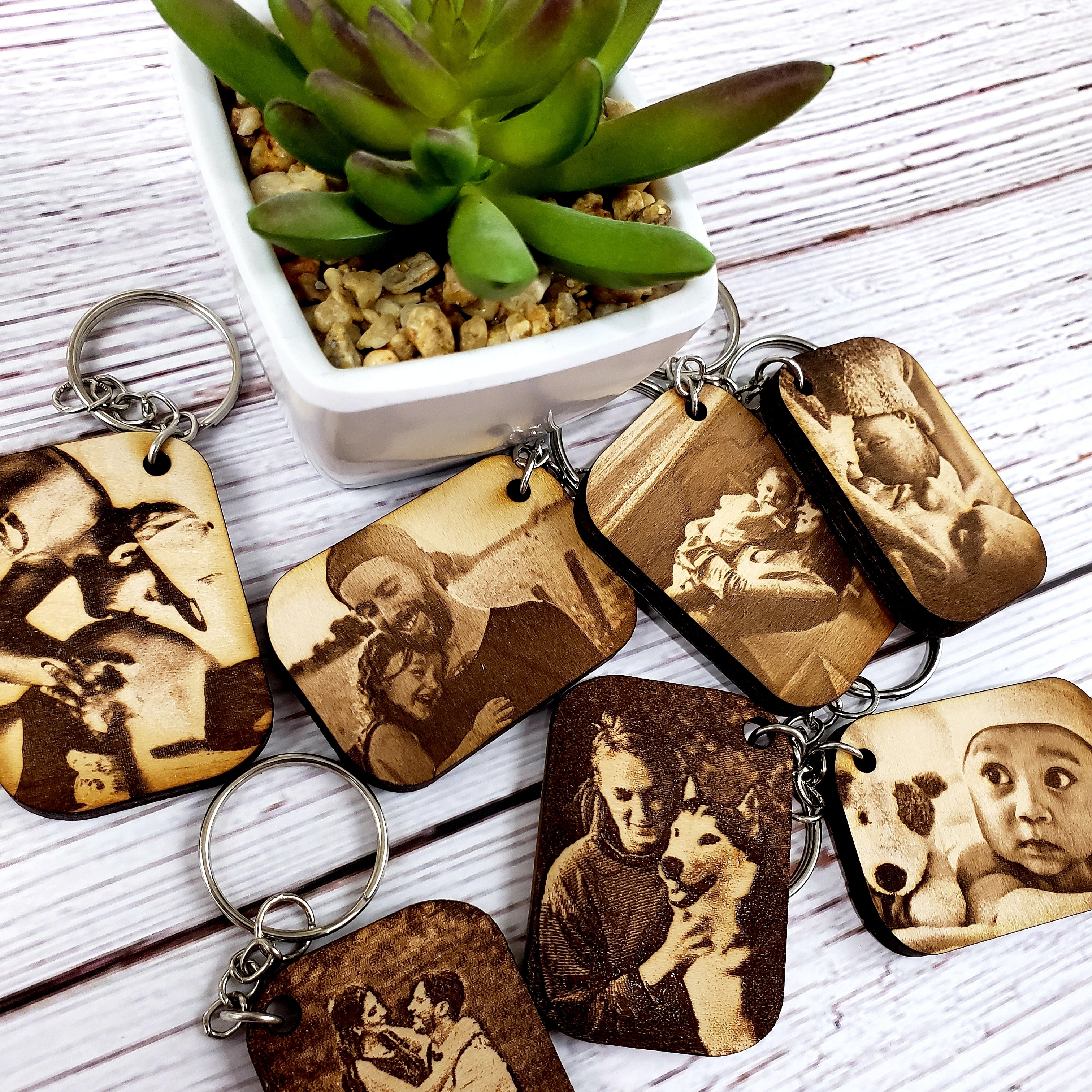 Custom Engraved Key-chain, Personalised Gift - Semper-KIK