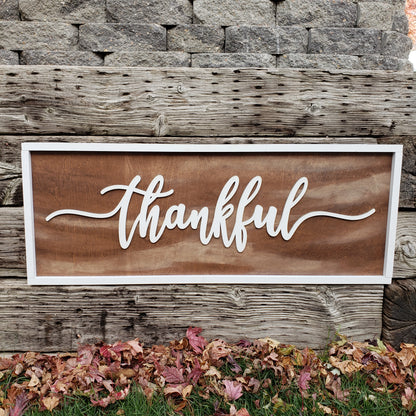 Thankful Porch Sign - Semper-KIK