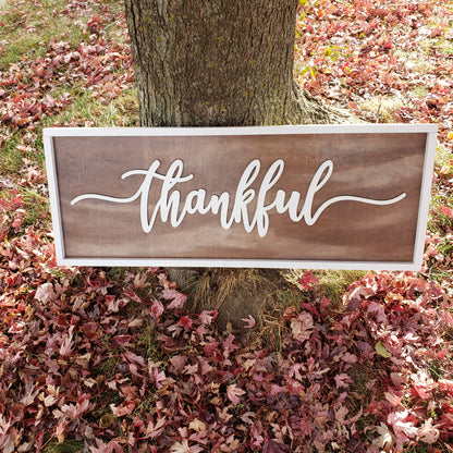 Thankful Porch Sign - Semper-KIK