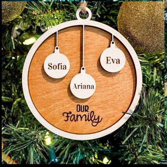 Personalized Christmas Ornament - Semper-KIK